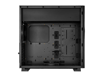 Rosewill Atx Mid Tower Gaming Pc Computer Case With Rgb Software Sync Dual Ring Rgb Led Fans