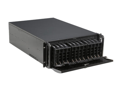 Rosewill Rsv-L4412 - 4U Rackmount Server Case Or Chassis, 12 Sata / Sas Hot-Swap Drives, 5 Cooling Fans Included