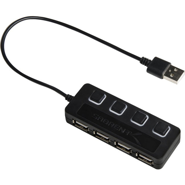 Sabrent 4-Port Usb 2.0 Hub,Nstantly Add Four Usb 2.0 Port