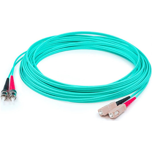 Sc/St M/M Patch Cbl,48M Aqua Om4 Riser Fiber