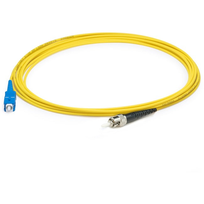 Sc/St M/M Patch Cbl,73M Yellow Os2 Plenum Fiber