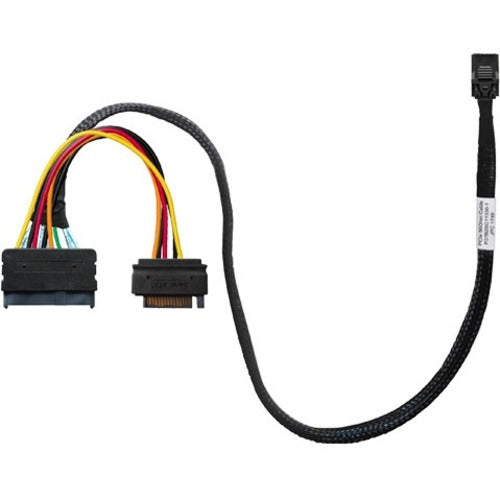 Sff-8643 To U.2 Sff-8639 Cable,For Ssd7120 With 15Pin Sata Pwr