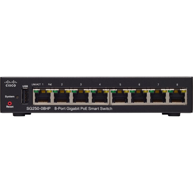 Sg250-08Hp 8Port Gb Poe Smart,Switch