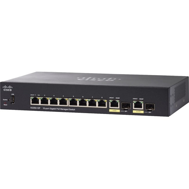 Sg350-10P 10Port Gigabit Poe,Mngd Switch