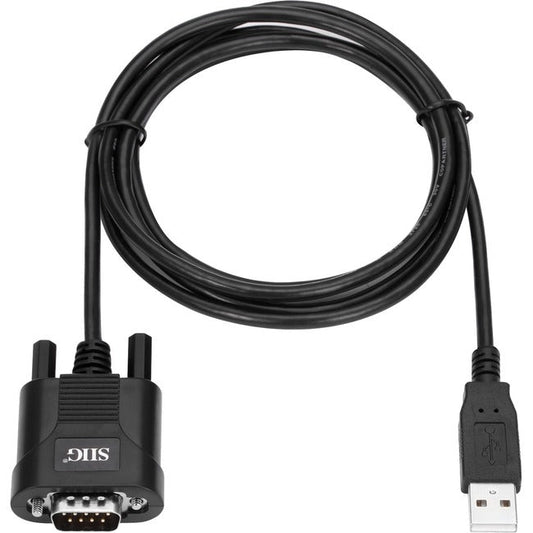 Siig 1-Port Industrial Usb To Rs-232 Cable