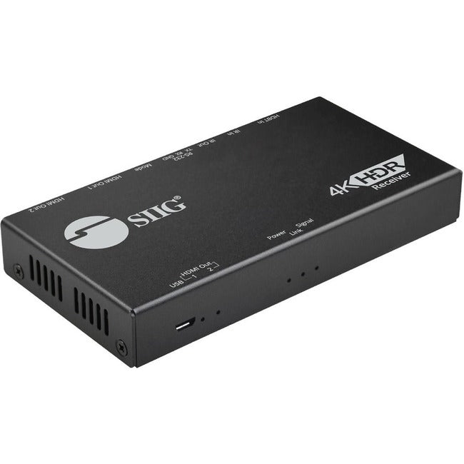 Siig Hdmi 2.0 4K Hdr Over Hdbaset Receiver 198Ft