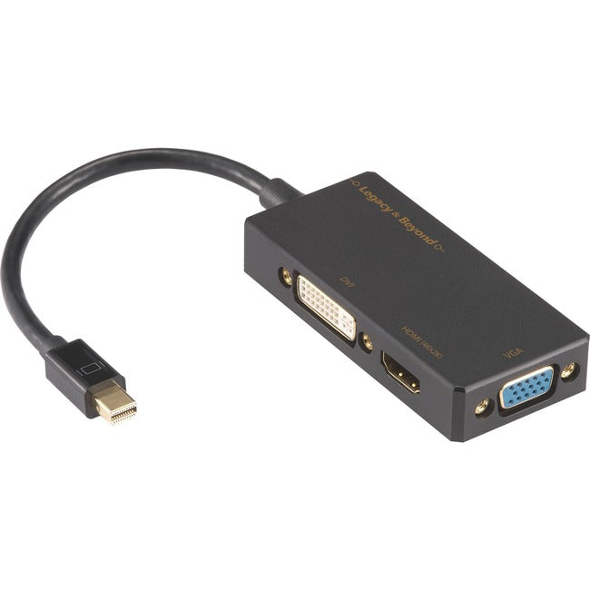 Siig Mini Displayport To 4K Hdmi/Dvi/Vga 3-In-1 Adapter