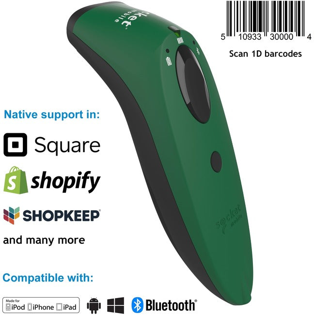 Socketscan S730 1D Laser Green,Barcode Scanner