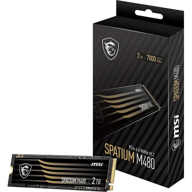 Spatium M480 Nvme M.2 2Tb Pcie,Gen4 Read7000Mb/S Write6850Mb/S