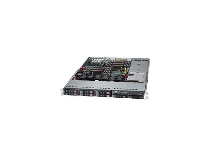 Supermicro Cse-113Tq-R500Cb Black 1U Rackmount Server Case 500W Redundant W/ 80Plus Platinum Level