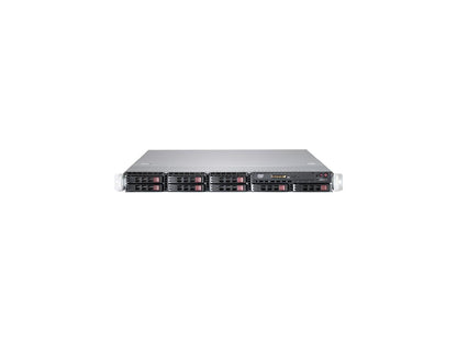 Supermicro Cse-113Tq-R500Cb Black 1U Rackmount Server Case 500W Redundant W/ 80Plus Platinum Level