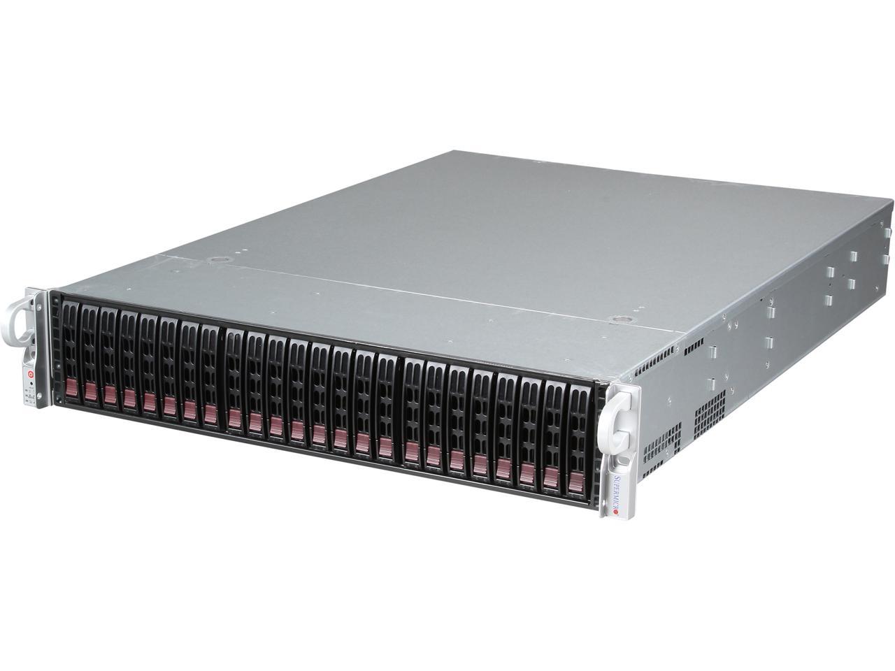 Supermicro Cse-216Ba-R920Lpb Black 2U Rackmount Chassis 920W