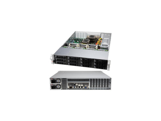 Supermicro La26E1C4-R609Lp Silver 2U Rackmount Server Case 600W / 650W