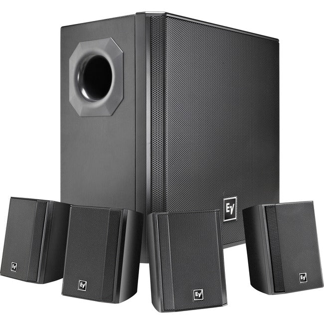 Surface Mount Subwoofer Black,