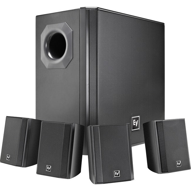 Surface-Mtt Subwoofer 4,Surface-Mtt Satellite Spkers Black