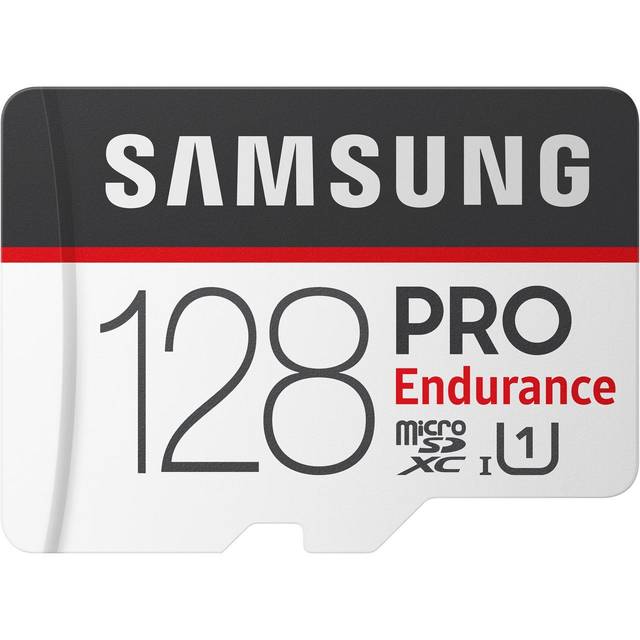 Samsung 128Gb Pro Endurance Microsd Memory Card W/ Adapter, Retail