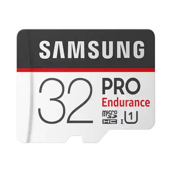 Samsung 32Gb Pro Endurance Microsd Memory Card W/ Adapter, Retail