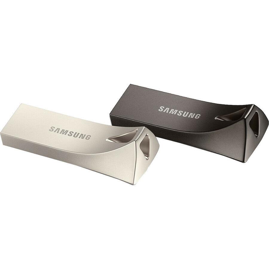 Samsung 32Gb Bar Plus (Metal) Usb 3.1 Flash Drive, Speed Up To 200Mb/S (Muf-32Be3/Am)