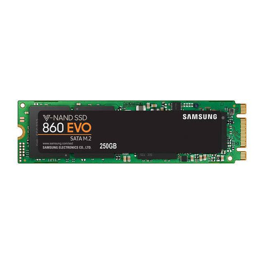 Samsung 860 Evo Series 250Gb M.2 2280 Sata3 Solid State Drive, Retail (Samsung V-Nand 3Bit Mlc)