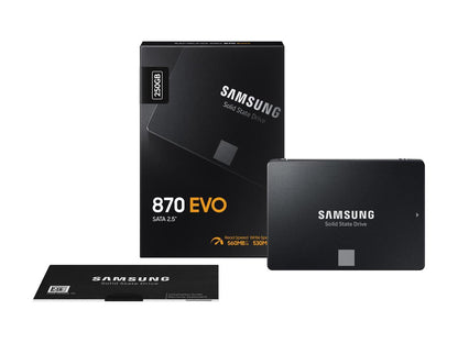 Samsung 870 Evo Series Mz-77E250B/Am 250Gb 2.5 Inch Sata3 Solid State Drive (V-Nand)