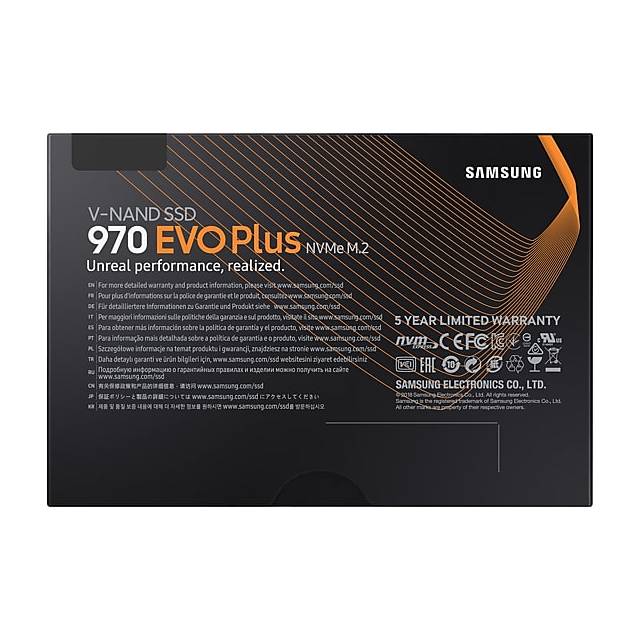 Samsung 970 Evo Plus Nvme Series 1Tb M.2 Pci-Express 3.0 X4 Solid State Drive (V-Nand)