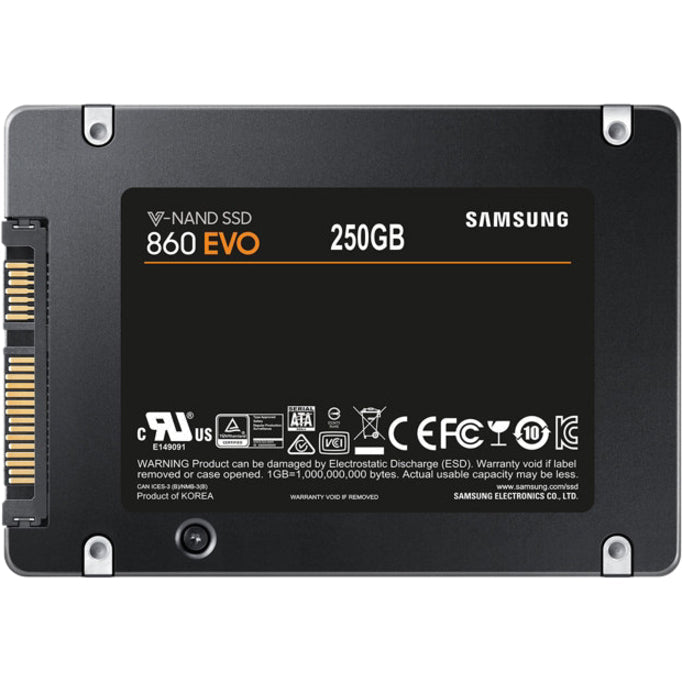 Samsung-Imsourcing 860 Evo Mz-76E250B/Am 250 Gb Solid State Drive - 2.5" Internal - Sata (Sata/600)