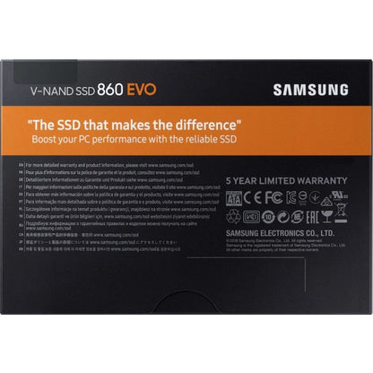 Samsung-Imsourcing 860 Evo Mz-76E250B/Am 250 Gb Solid State Drive - 2.5" Internal - Sata (Sata/600)