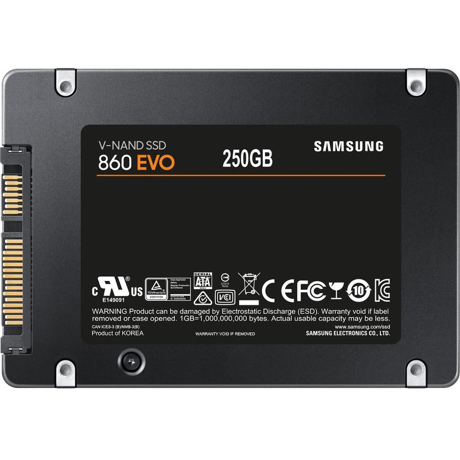 Samsung-Imsourcing 860 Evo Mz-76E250B/Am 250 Gb Solid State Drive - 2.5" Internal - Sata (Sata/600)