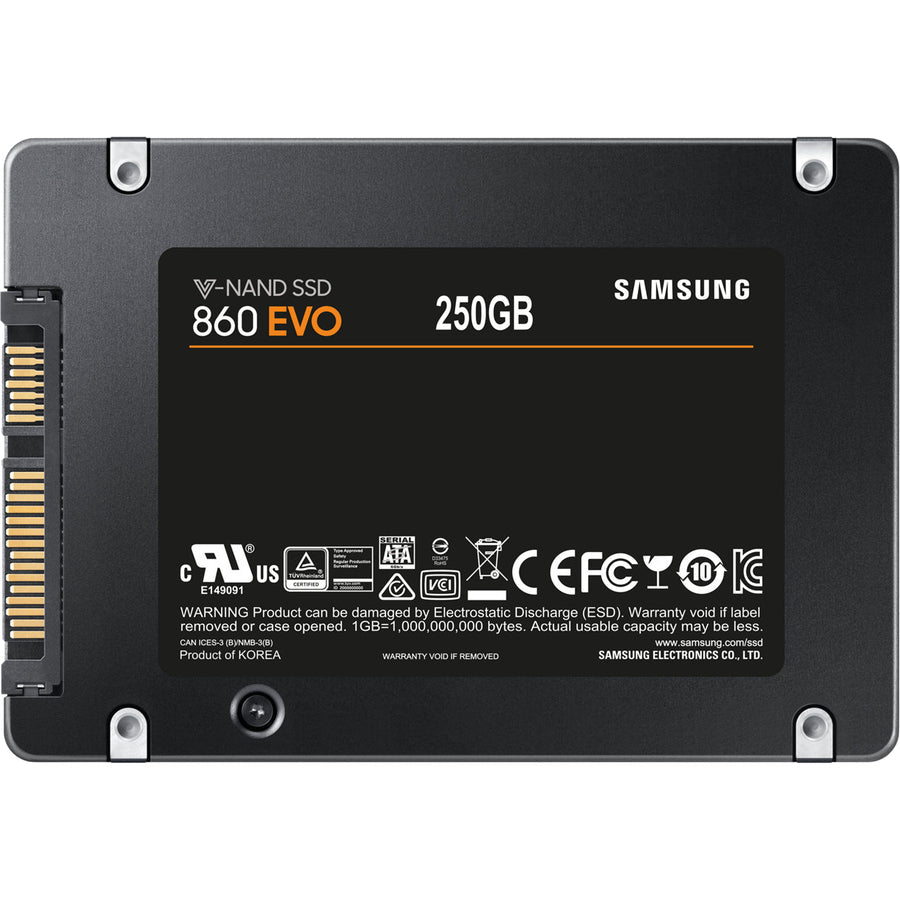 Samsung-Imsourcing 860 Evo Mz-76E250Bw 250 Gb Solid State Drive - 2.5" Internal - Sata (Sata/600)