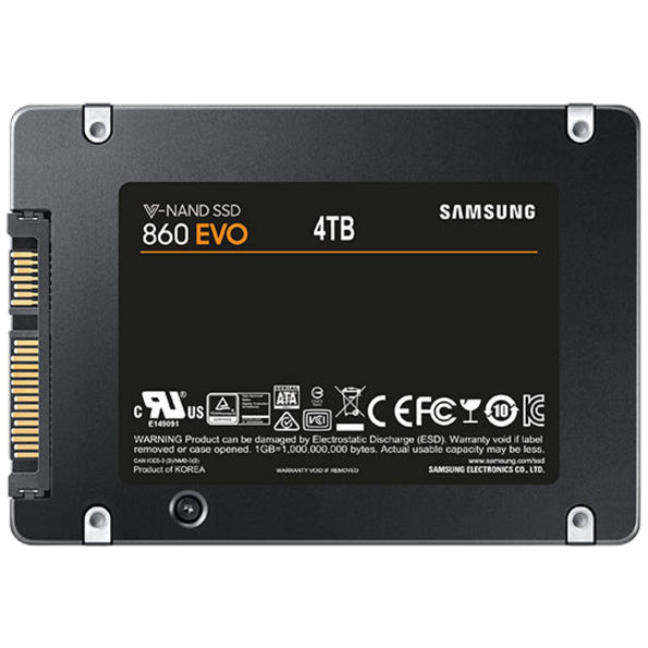 Samsung-Imsourcing 860 Evo Mz-76E4T0E 4 Tb Solid State Drive - 2.5" Internal - Sata (Sata/600)