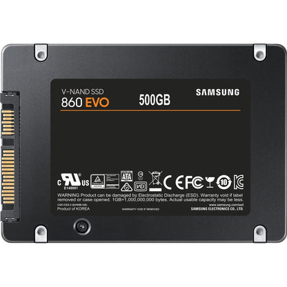 Samsung-Imsourcing 860 Evo Mz-76E500Bw 500 Gb Solid State Drive - 2.5" Internal - Sata (Sata/600)