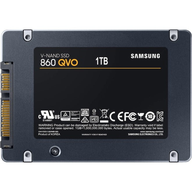 Samsung-Imsourcing 860 Qvo Mz-76Q1T0B/Am 1 Tb Solid State Drive - 2.5" Internal - Sata (Sata/600)