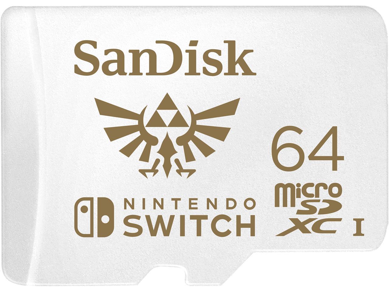 Sandisk 256Gb Microsdxc Uhs-I For Nintendo Switch, Speed Up To 100Mb/S (Sdsqxao-256G-Gnczn)