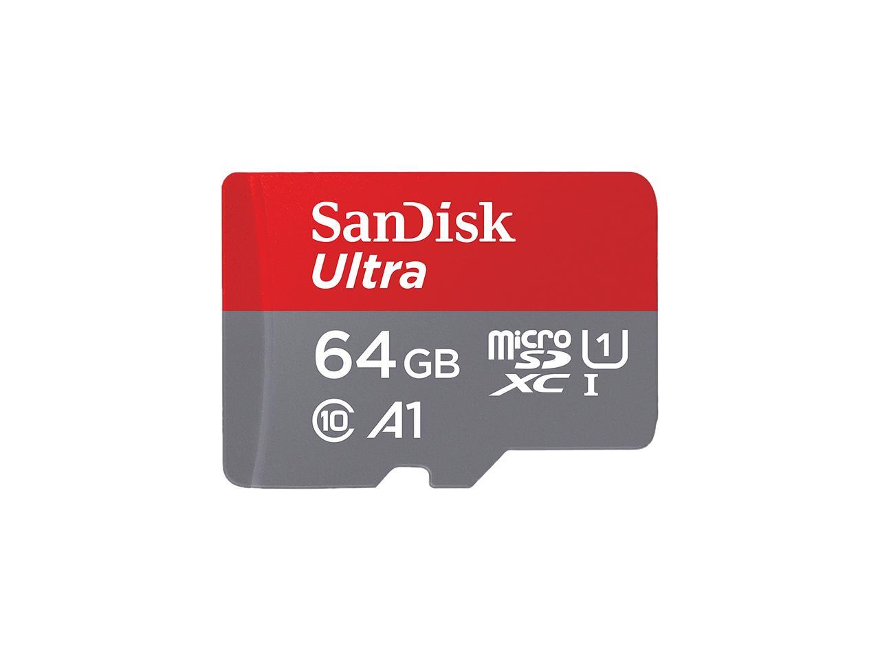 Sandisk 400Gb Ultra Microsdxc A1 Uhs-I/U1 Class 10 Memory Card With Adapter, Speed Up To 100Mb/S (Sdsquar-400G-Gn6Ma)