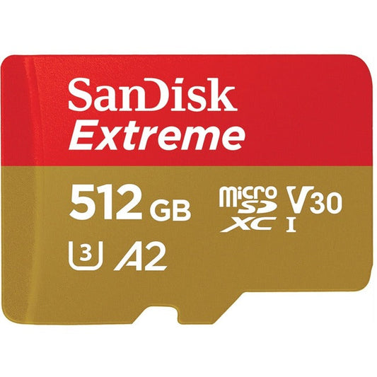 Sandisk Extreme 512 Gb Uhs-I Microsd