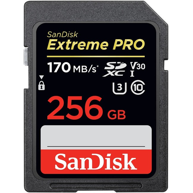 Sandisk Extreme Pro 256 Gb Uhs-I Sdxc