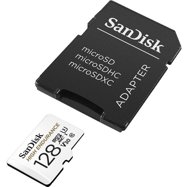 Sandisk High Endurance 128 Gb Class 10/Uhs-I (U3) Microsdxc