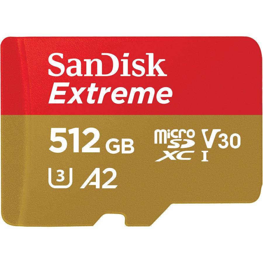 Sandisk Extreme 512 Gb Uhs-I Microsd