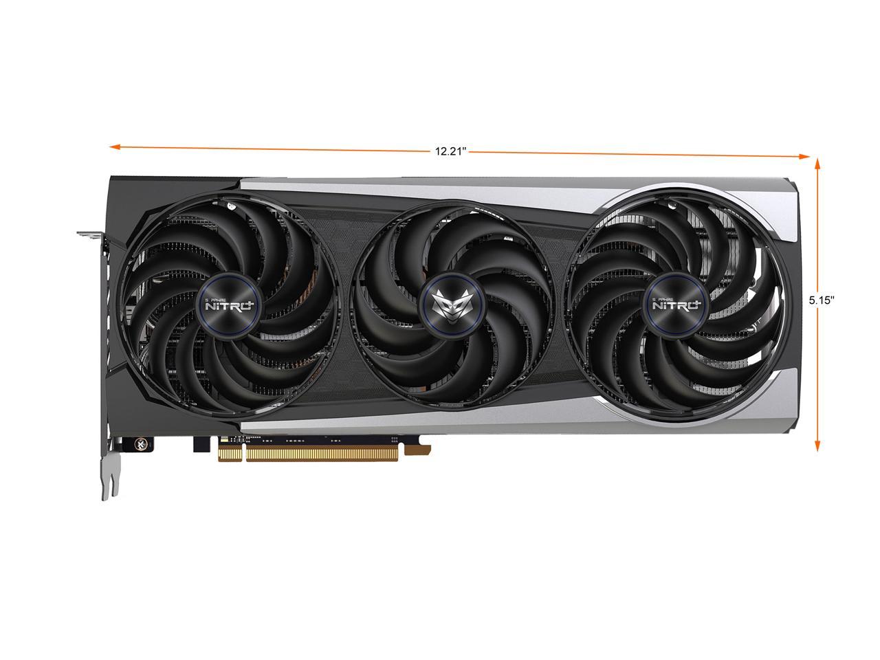 Sapphire Nitro+ Amd Radeon Rx 6700 Xt Gaming Oc Video Card, 12Gb Gddr6 Hdmi  / Triple Dp (11306-01-20T)