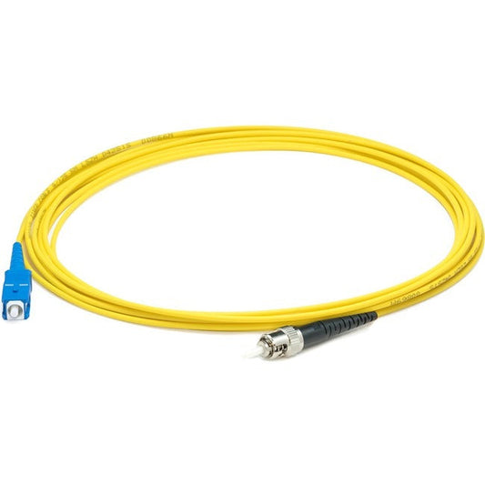 Sc/St M/M Patch Cbl,1M Yellow Os2 Lszh Fiber Add-St-Sc-1Ms9Smflz