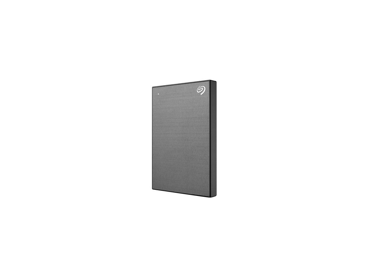 Seagate 1Tb Backup Plus Slim Portable External Hard Drive Usb 3.0 Sthn2000405 Space Gray + 1Yr Mylio Create + 2Mo Adobe Cc Photography