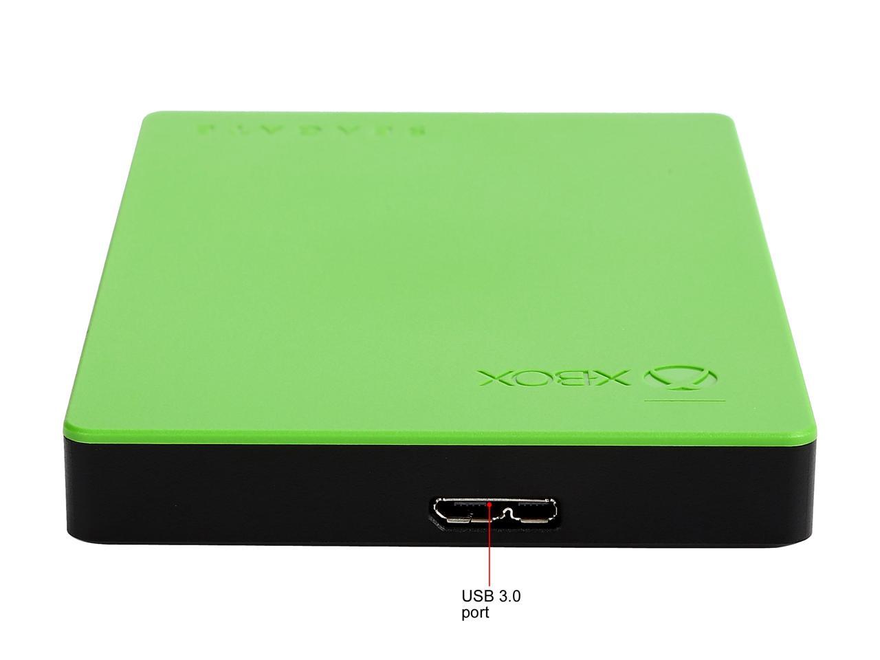 Xbox 2TB hard store drive green