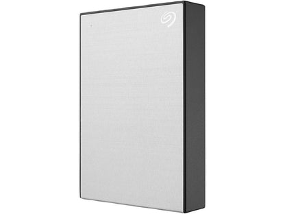 Seagate 4Tb Backup Plus Portable External Hard Drive Usb 3.0 Sthp4000401 Silver + 1Yr Mylio Create + 2Mo Adobe Cc Photography