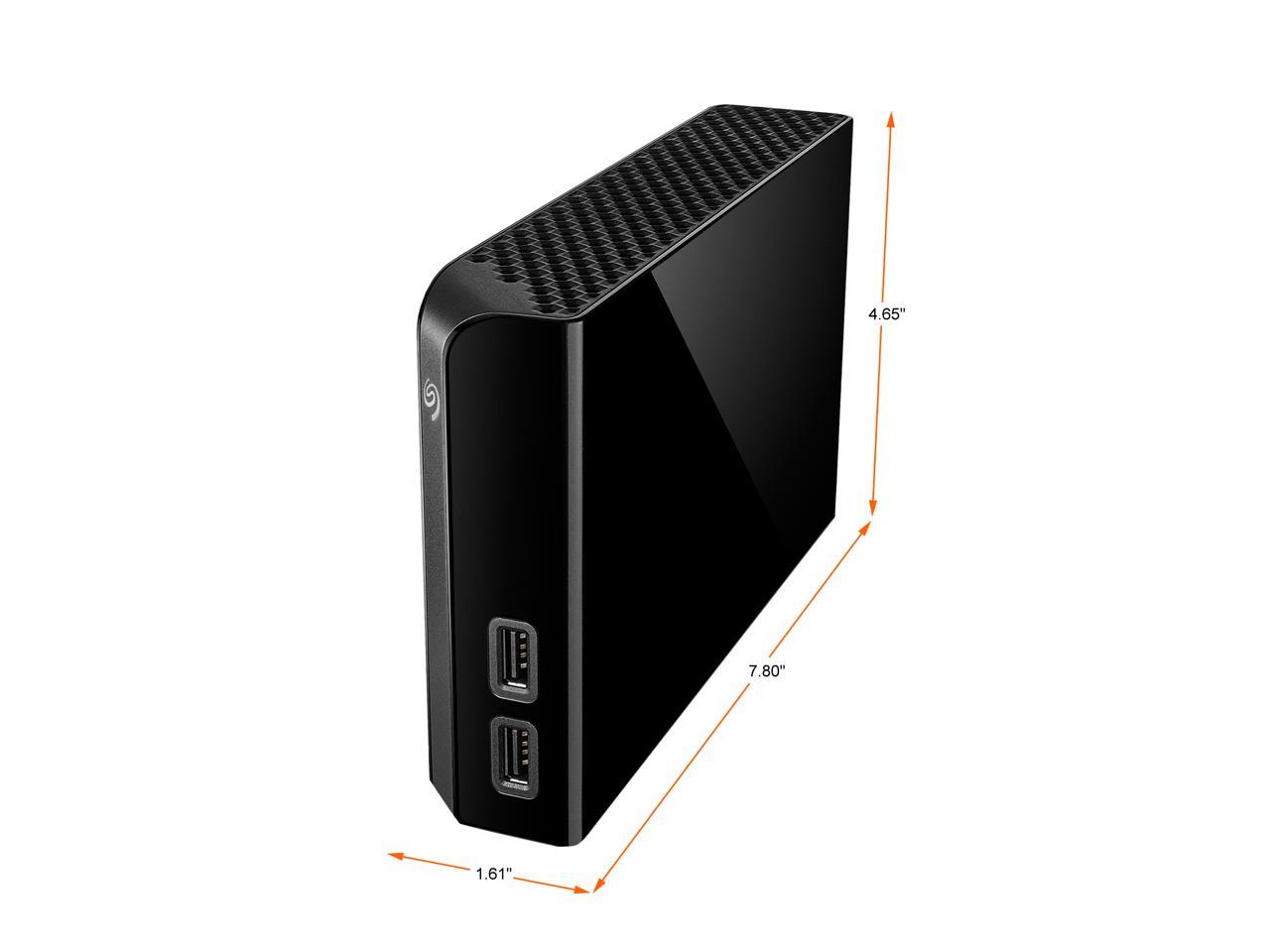 8TB Seagate Backup Plus Hub External Desktop Hard Drive USB 3.0 Black