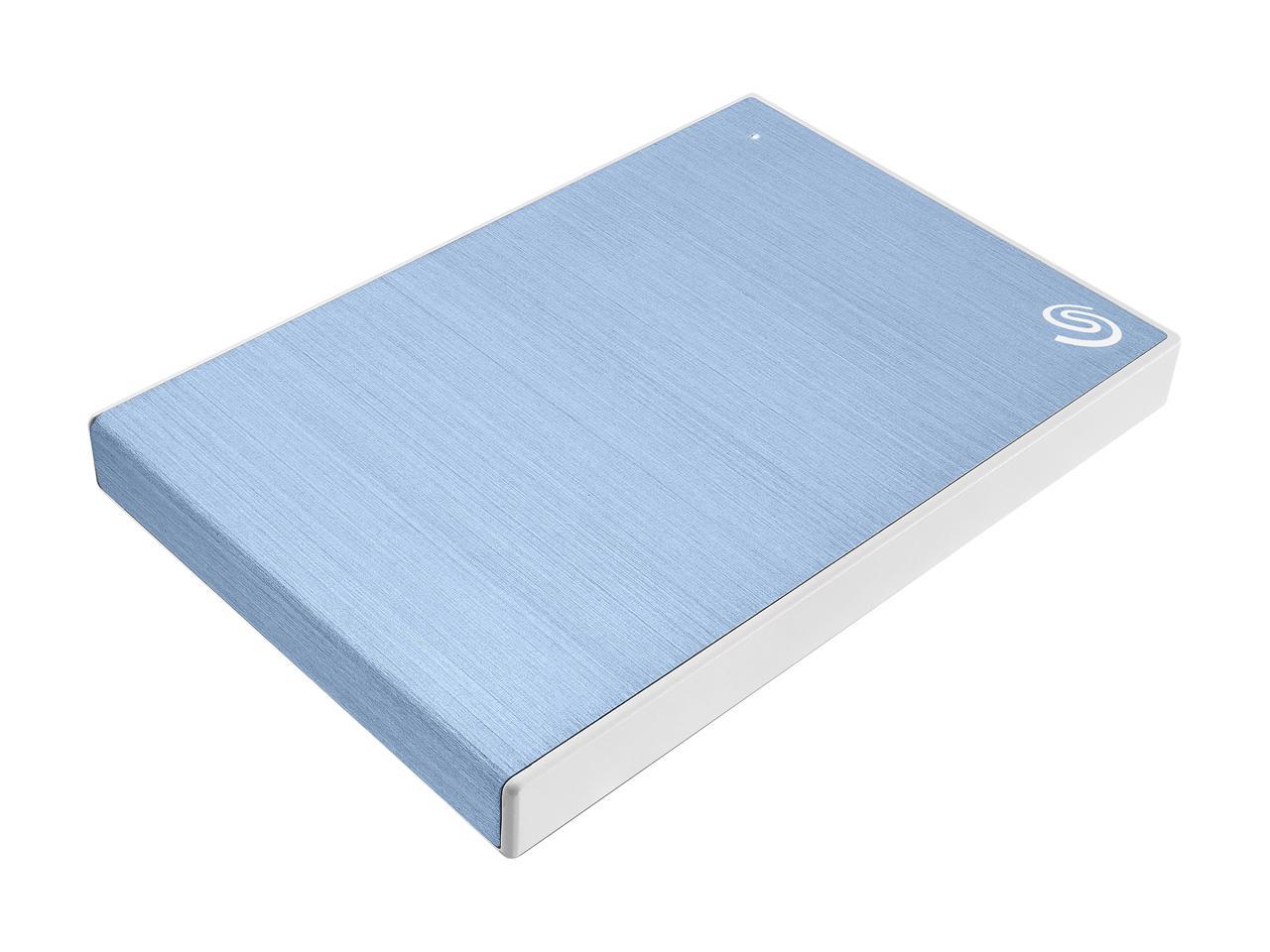 Seagate Backup Plus Slim Sthn1000402 1Tb Portable Hard Drive - External - Light Blue