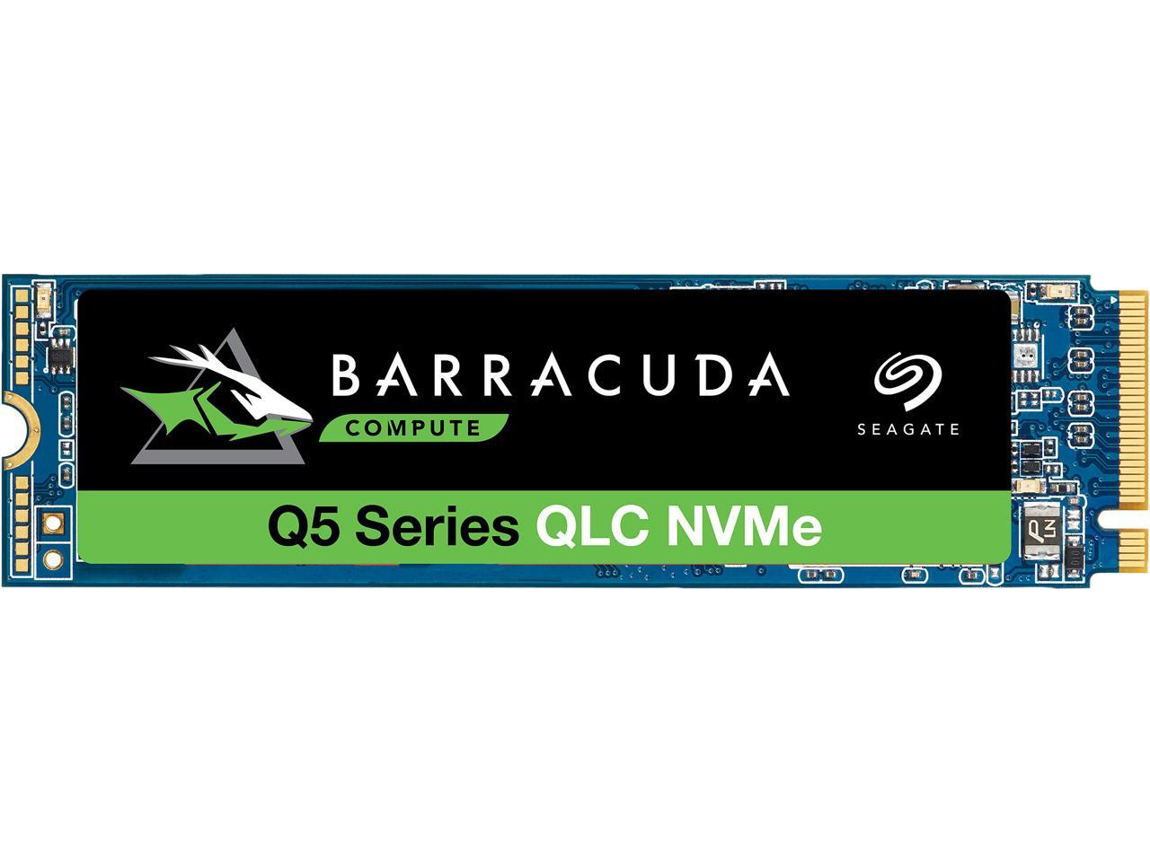 Seagate Barracuda Q5 M.2 2280 2Tb Pcie Gen3 X4 Nvme 1.3 3D Qlc Internal Solid State Drive (Ssd) Zp2000Cv3A001