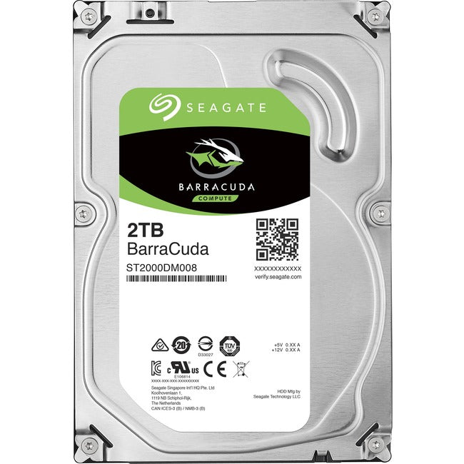 Seagate Barracuda St2000Dm008 2 Tb Hard Drive - 3.5" Internal - Sata (Sata/600)