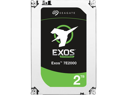 Seagate Exos 7E2000 2Tb 512E Sas 12Gb/S 7200 Rpm 128Mb Cache Enterprise Hard Drive (St2000Nx0273)