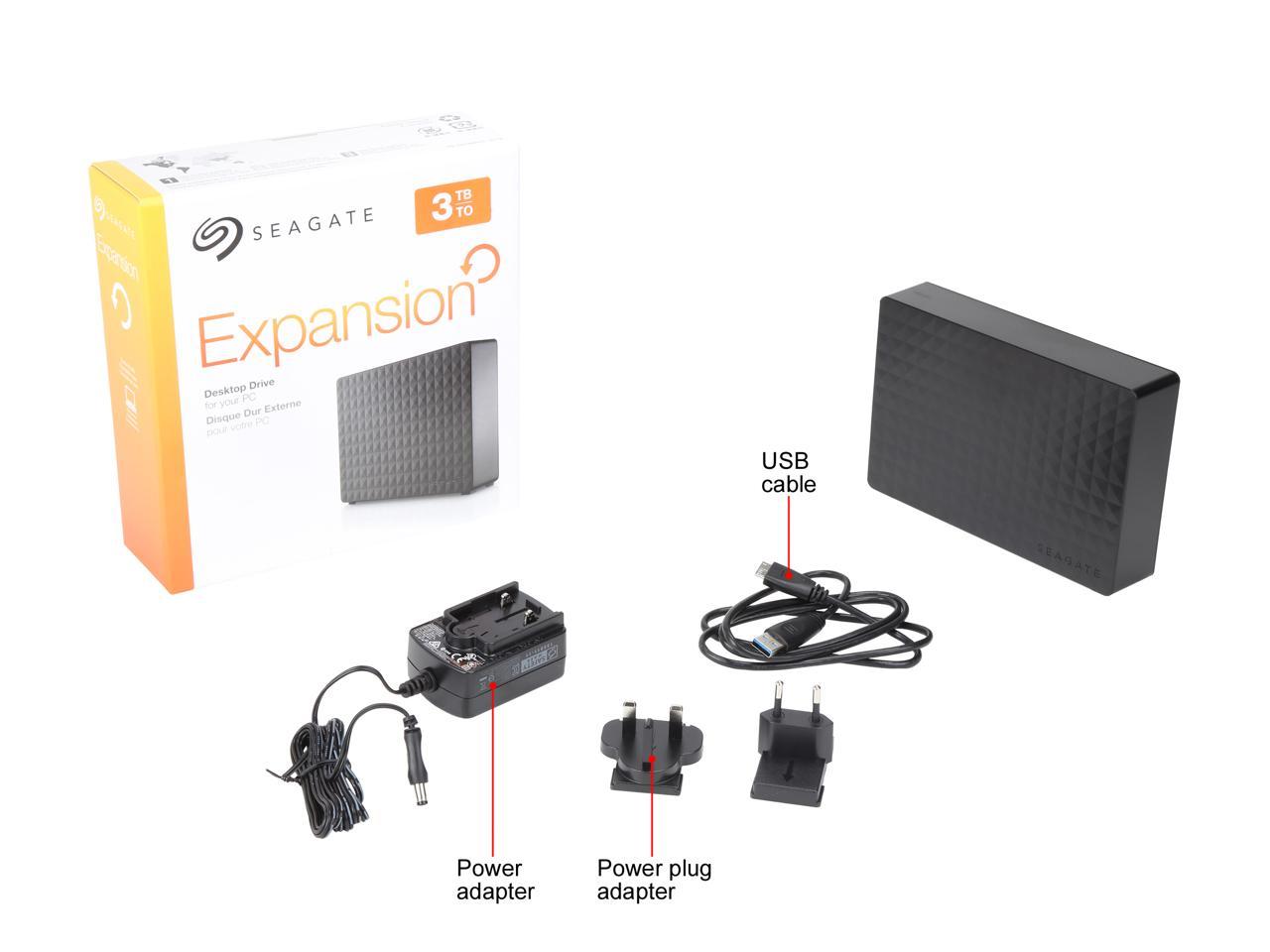 Disque Dur Externe - SEAGATE - Expansion Portable - 4 To - USB 3.0
