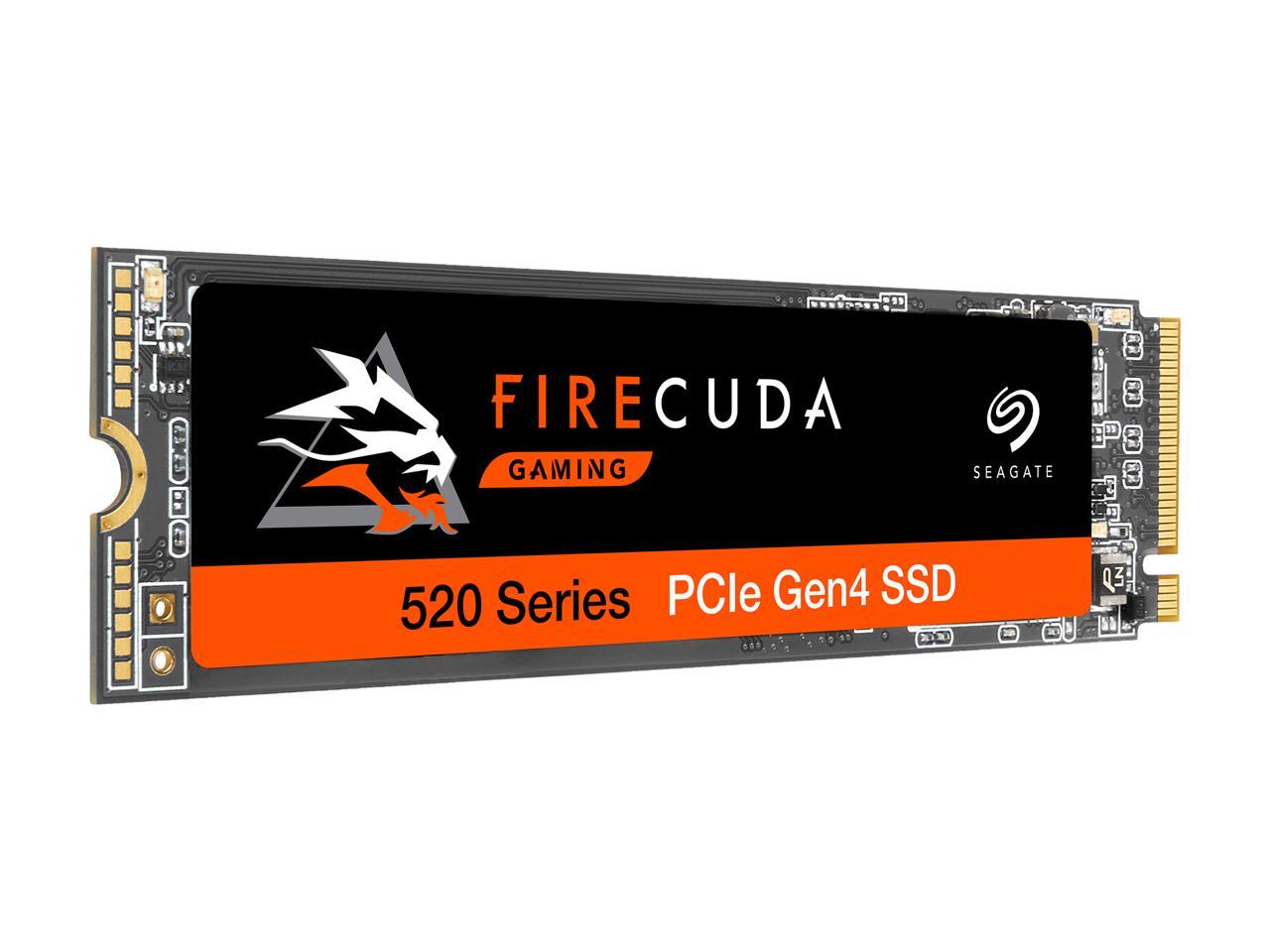 Seagate Firecuda 520 500Gb Performance Internal Solid State Drive Ssd Pcie Gen4 X4 Nvme 1.3 For